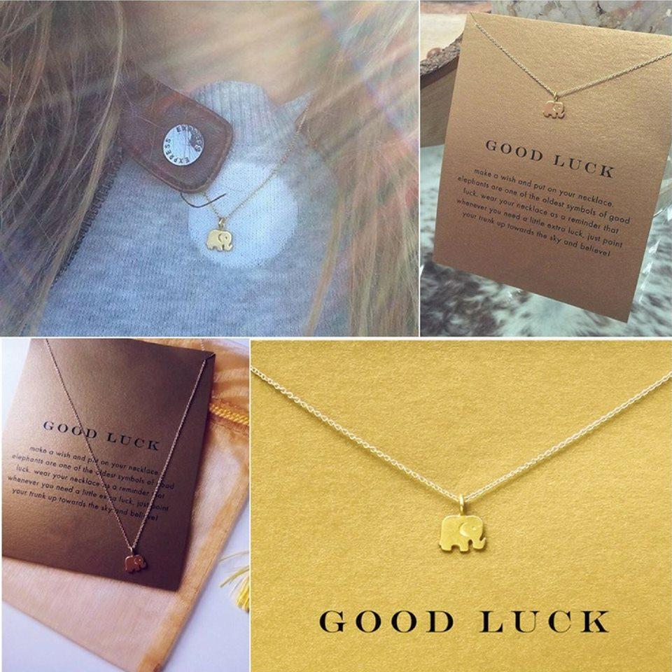 Goog Luck Elephant Necklace