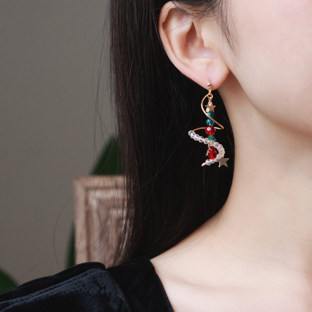 Christmas Star Earrings