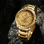 NAVIFORCE®™ LUXURY Golden Watch LIMITED EDITION