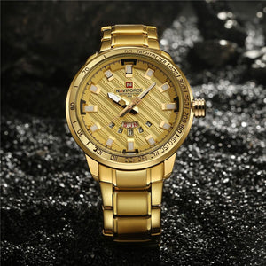 NAVIFORCE®™ LUXURY Golden Watch LIMITED EDITION