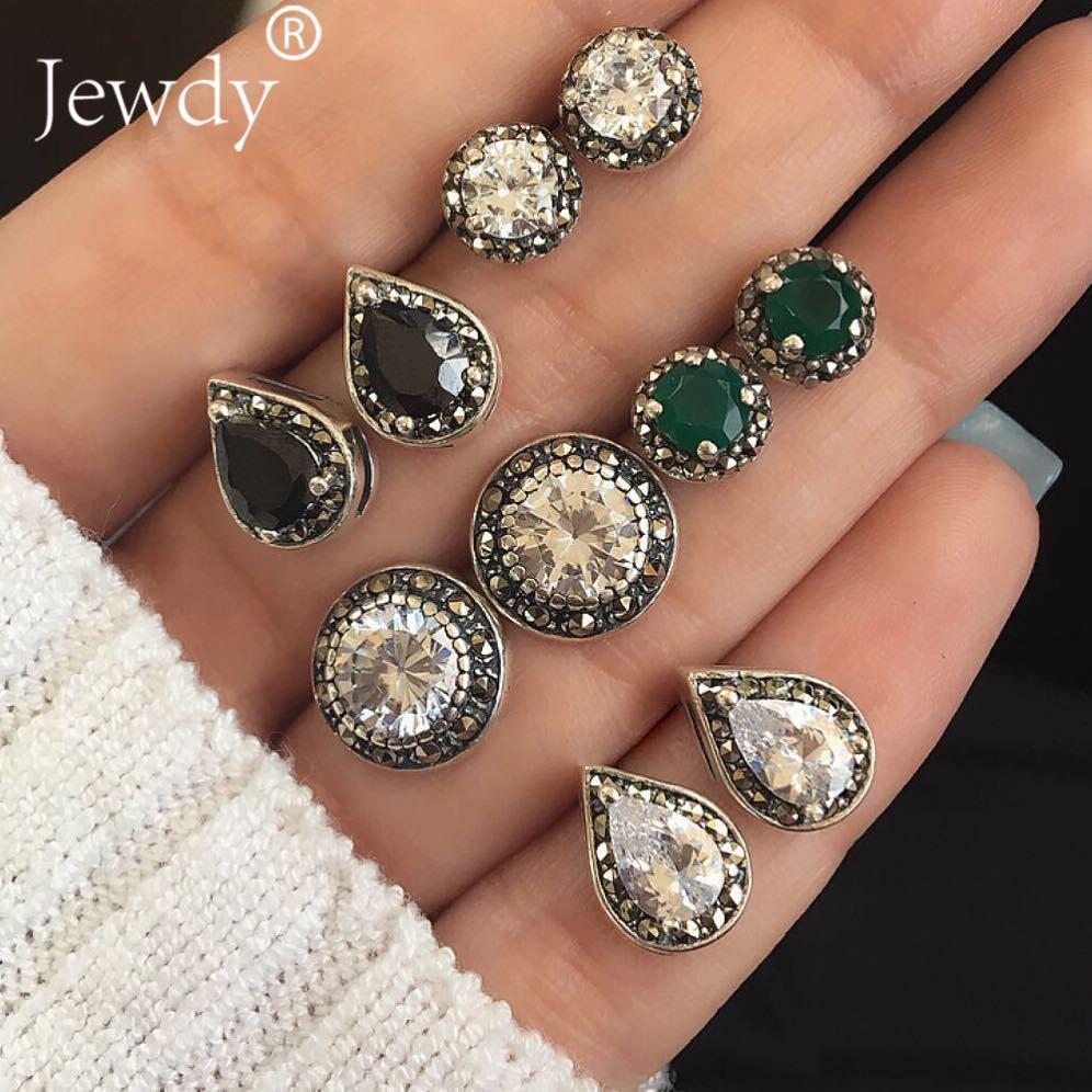 Boho stud hot sale earring set