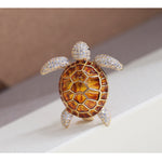 Unique Turtle Brooch