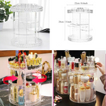 Rotating Crystal Cosmetic Storage Box