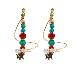 Christmas Star Earrings