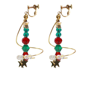 Christmas Star Earrings