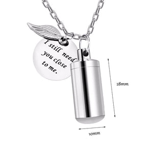 Amazing I Still Need You Close to Me Urn Necklace