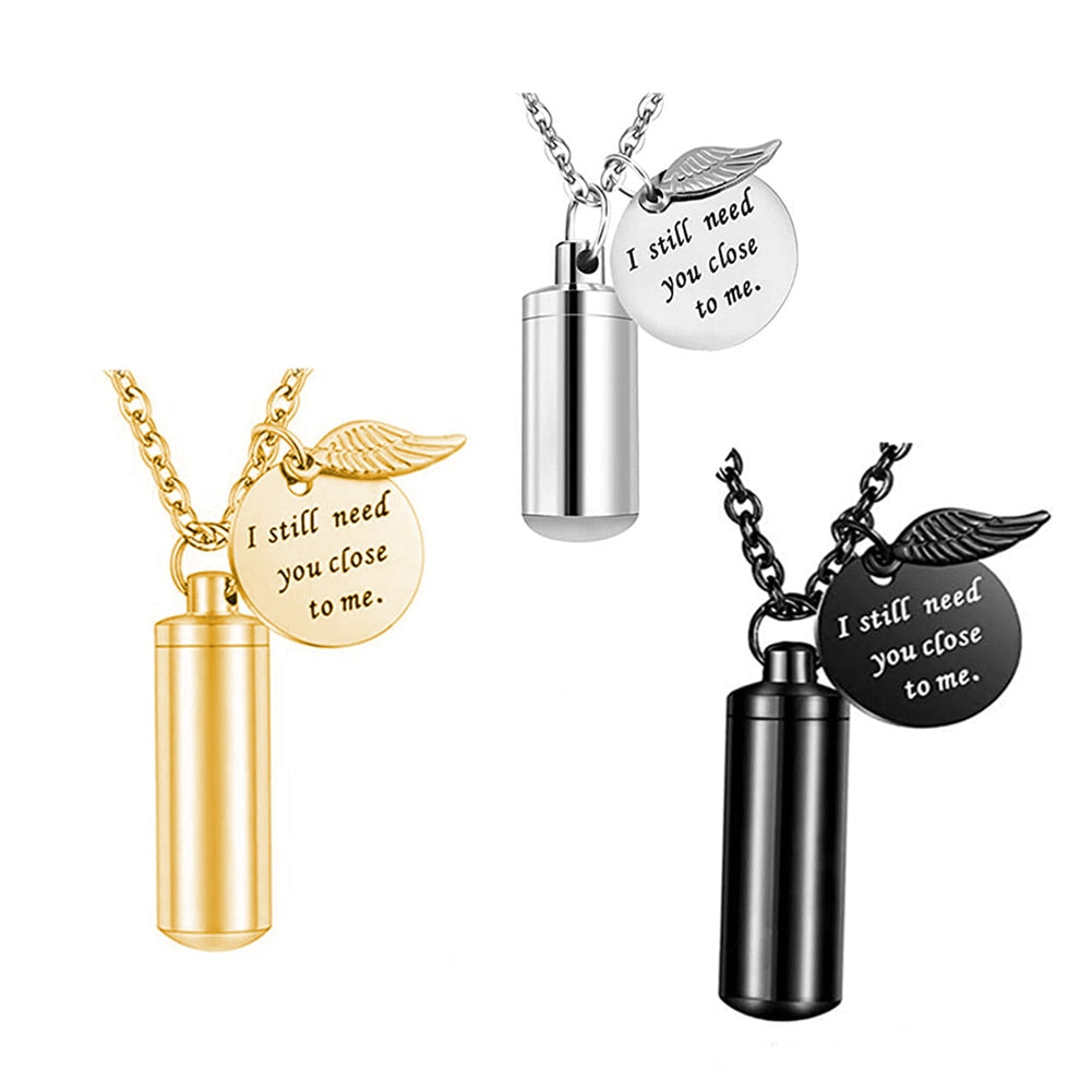 Amazing I Still Need You Close to Me Urn Necklace