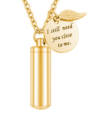 Amazing I Still Need You Close to Me Urn Necklace