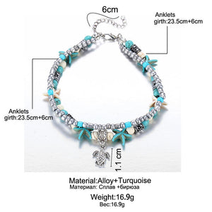 Tropical Beach Anklet