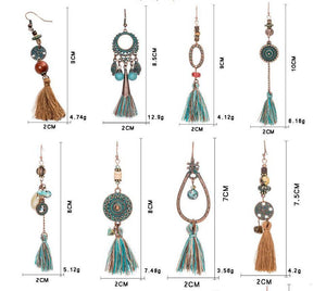 Dylan's  Boho Tassel  Earrings Collection