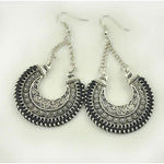 Vintage Silver Bohemian Earrings