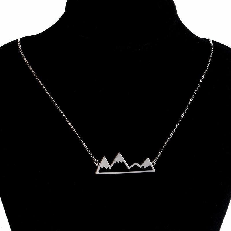 Rosa Vila Mountain Necklace for Outdoor Lovers