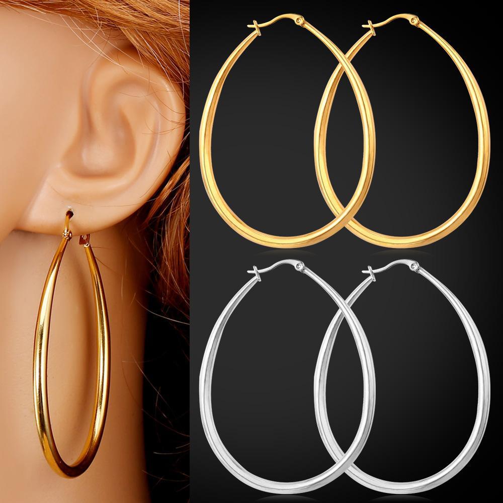 Genuine Indi-Boho Large Hoop Earrings