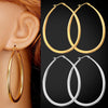 Genuine Indi-Boho Large Hoop Earrings