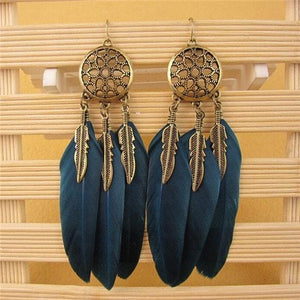 Feather Dreamcatcher Earring