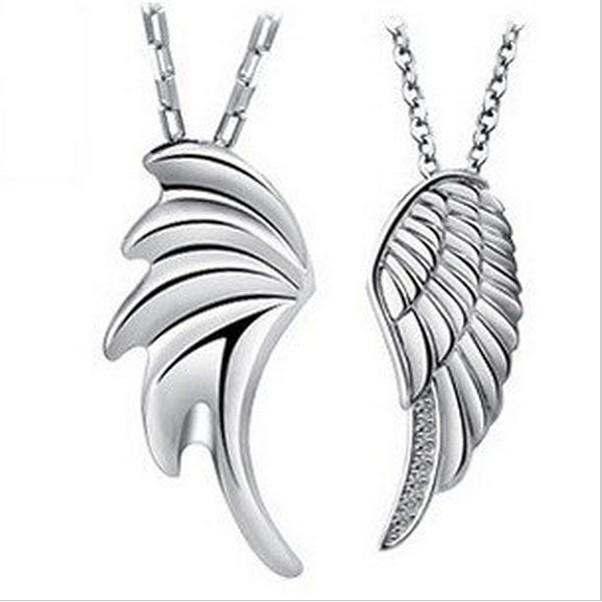 Angel Wing 925 Sterling Silver Necklace