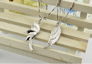 Angel Wing 925 Sterling Silver Necklace