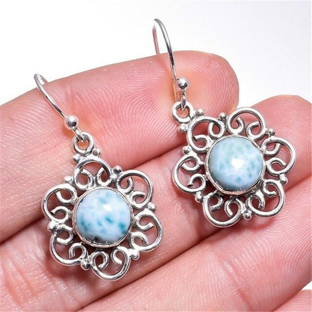 Elegant Flower  Dangle Earrings