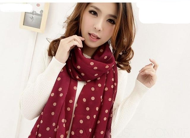 Leopard Print Chiffon Scarf