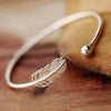 925 Silver Feather Bracelet