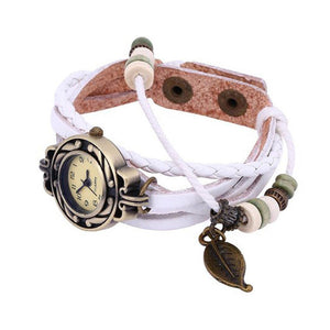 Lady Boho Bead Bracelet Watch