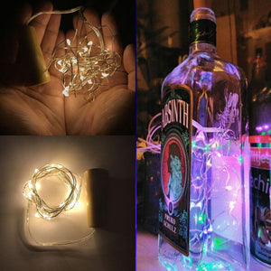 2M LED Garland Fairy Lights for Glass Craft Bottle