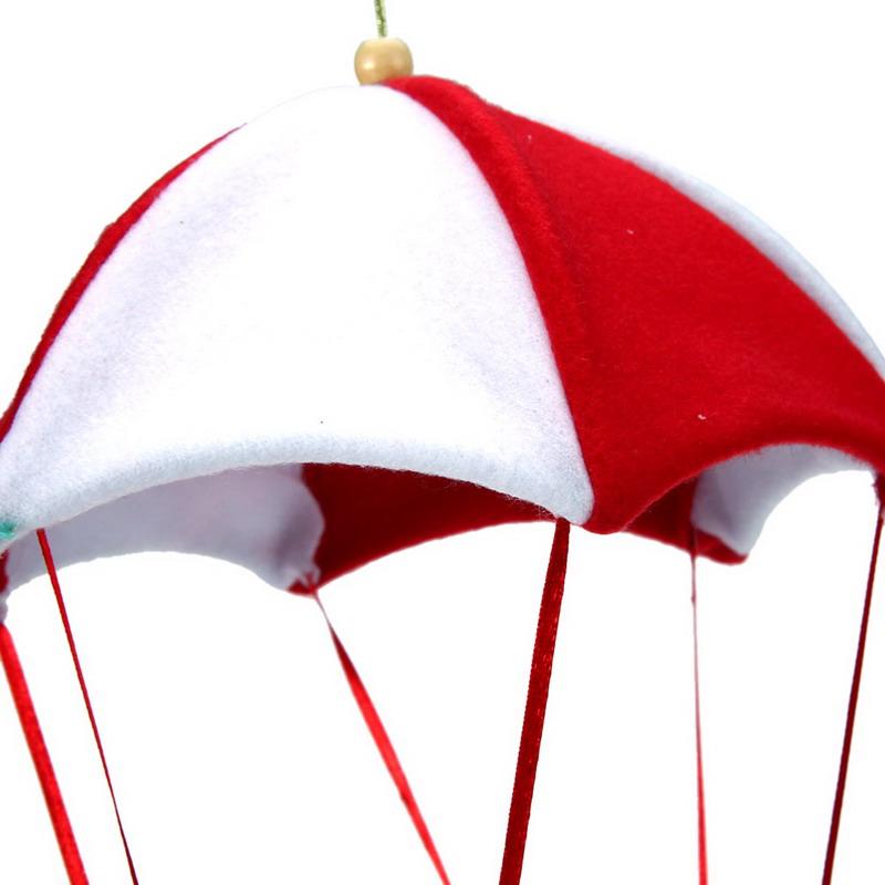 Parachute Santa Claus Parachuting Santa Parachute Santa Decoration