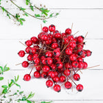 Artificial Red Holly Berry Christmas Decoration