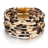 Leopard Leather Bracelet