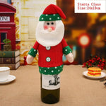 Wine Bottle Cover For Christmas