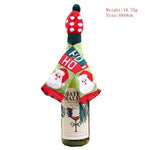 Wine Bottle Cover For Christmas