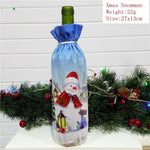 Wine Bottle Cover For Christmas