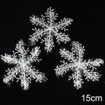 CHRISTMAS SNOWFLAKE DECORATIONS