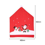 Santa Claus Chair Covers Christmas Chair Covers