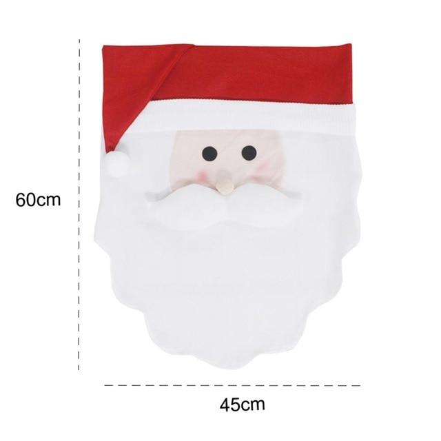 Santa Claus Chair Covers Christmas Chair Covers