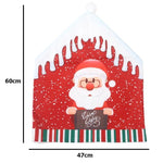 Santa Claus Chair Covers Christmas Chair Covers