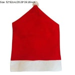 Santa Claus Chair Covers Christmas Chair Covers