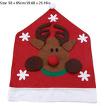 Santa Claus Chair Covers Christmas Chair Covers