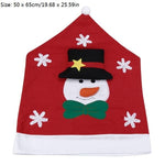 Santa Claus Chair Covers Christmas Chair Covers