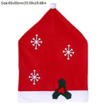 Santa Claus Chair Covers Christmas Chair Covers