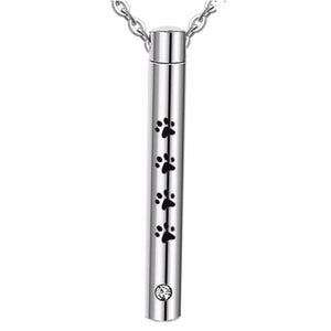 Stainless Steel Pet Urn Necklace