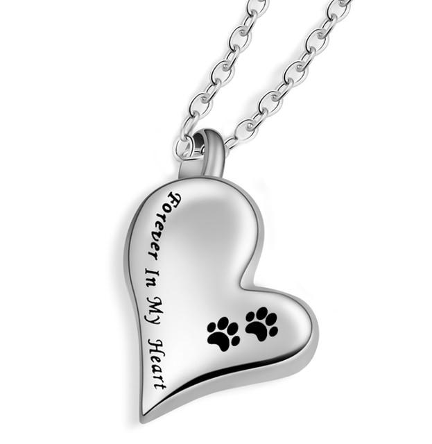 Stainless Steel Pet Urn Necklace