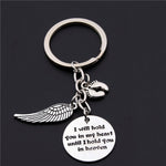 A Piece Of My Heart Is In Heaven Memorial Key Ring