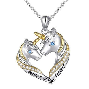 Cute Rainbow Unicorn Necklace