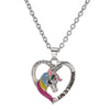 Cute Rainbow Unicorn Necklace