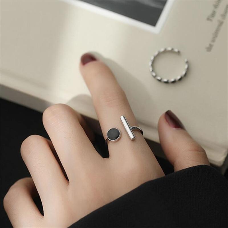 925 sterling Silver Stylish Geometric Ring