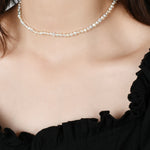 Natural Freshwater Pearl Choker Necklace