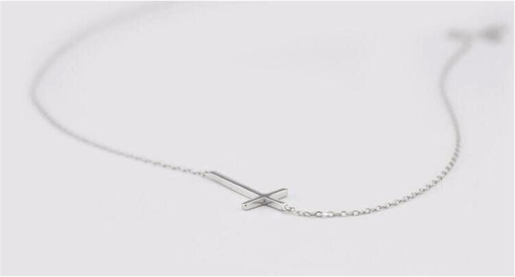 925 Sterling Silver Cross Necklace