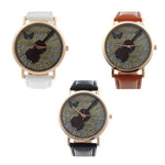 Violin Analog Quartz Dial Wrist Watch