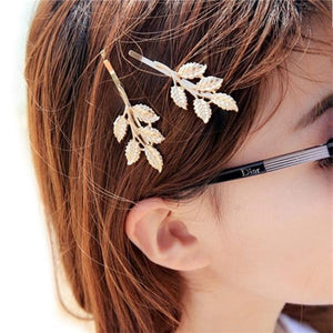 Trendy Charming Leaf Hair Clip